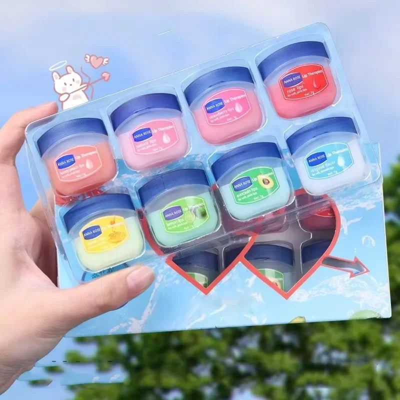 8/6/4PCS Lip Balm Moisturizing Lipstick Base Moisturizer Makeup Natural Plant Anti-Cracking Lip Care Petroleum Jelly Lip Balm