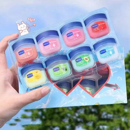 8/6/4PCS Lip Balm Moisturizing Lipstick Base Moisturizer Makeup Natural Plant Anti-Cracking Lip Care Petroleum Jelly Lip Balm