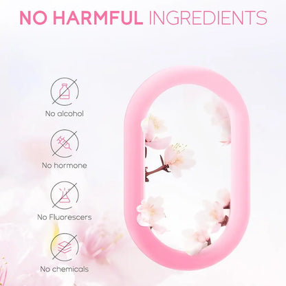 4pcs/Bag Sakura Skin Care Sets Facial Cleanser Face Face Toner Sunscreen Moisturizing Smoothing Nourishing Skincare Product