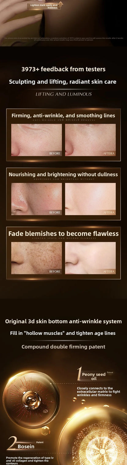 RUYI Noble Lady Cream Nude Makeup Firming Brightening Moisturizing Anti-wrinkle Concealing Natural Face Cream Beauty Skin Care
