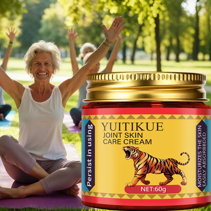 YUITIKUE Joint Cream deeply hydrates and nourishes the skin, is gentle, and works better with long-term use.