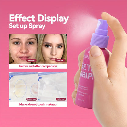 Watermelon flavor make-up spray-oil sustained, waterproof and quick-dry, to create a perfect make-up make-up spray