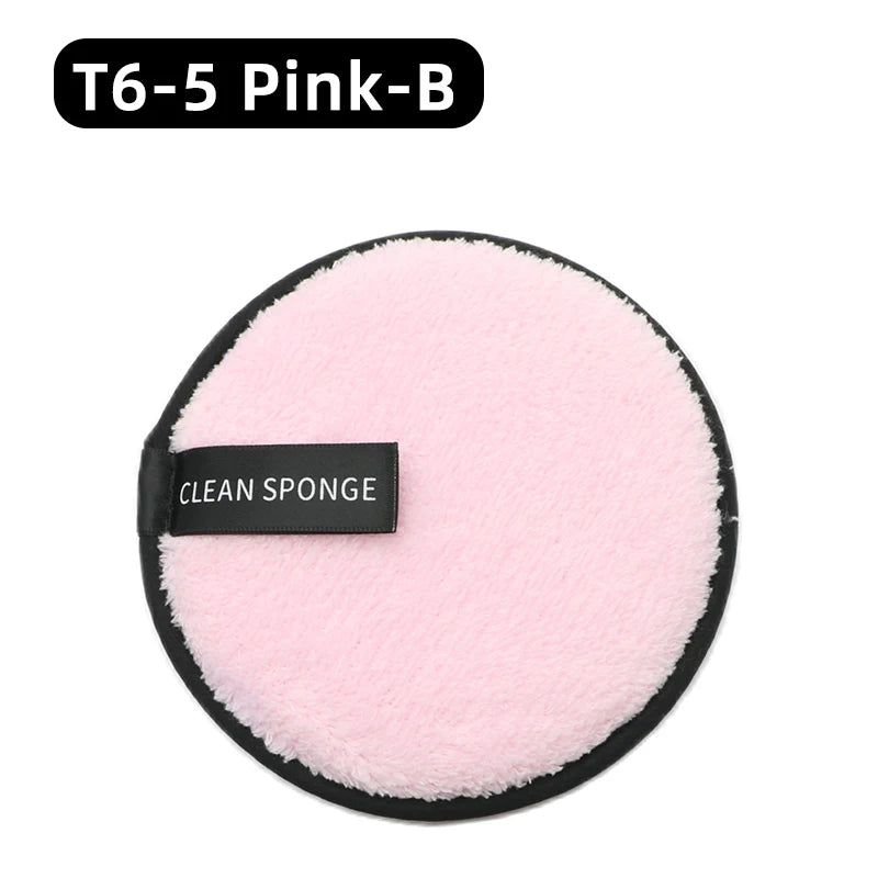 OGEYERO Reusable Makeup Remover Pads Cotton Wipes Microfiber Make Up Removal Sponge Cotton Cleaning Pads Tool