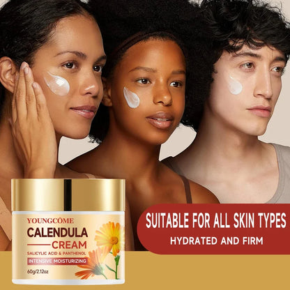 YOUNGCOME Calendula Face and Neck Moisturizing Face Cream Anti Aging Shrink Pore Whitening Cream Wrinkles Firming Skin Care