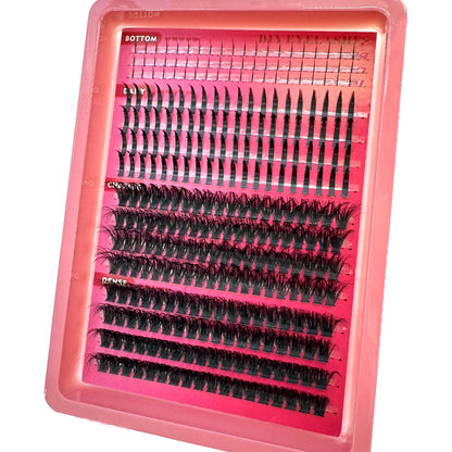 Manga Lashes Spikes With Bottom Lashes Mix Anime Lash Clusters Spiky Eyelash Cluster Eyelash Extensions Fairy Individual Lashes