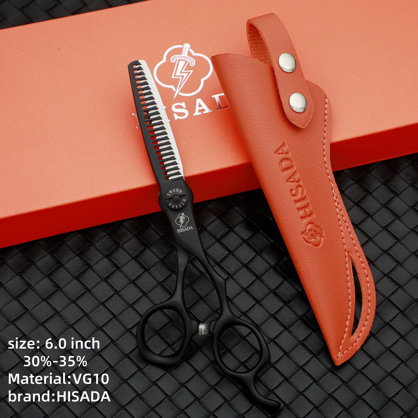 HISADA tijeras barbero profesional 6.2/6.7 inch friseur zubehör VG10 Material hair scissors Professional scissors