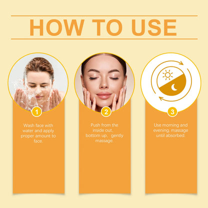 Turmeric Vitamin C Anti-Aging Cream Moisturizing Anti-Wrinkle Collagen Hyaluronic Acid Cream Skin Care Cosmetics 50g
