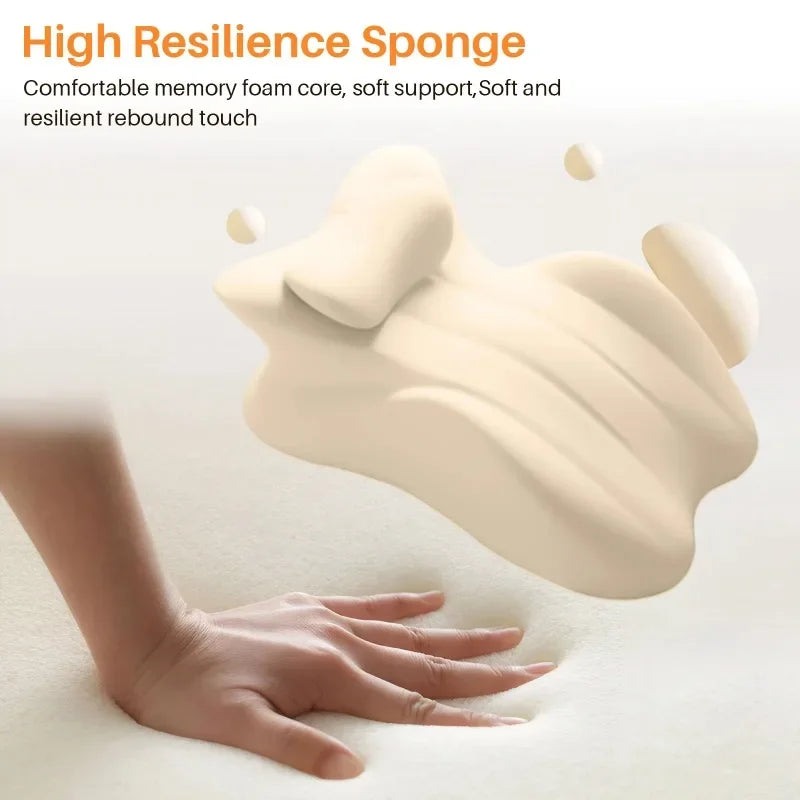 New Multi-Positional Wedge Pillow Memory Foam Ergonomic Prone Pillow with Removable Cover Couple Bed Pillow for Body Pain Relief