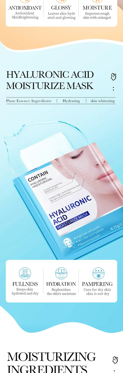 b 15pcs BIOAQUA Retinol Collagen Anti Wrinkle Facial Masks Moisturizing Anti-aging whitening Face Mask Facial Skin Care Products
