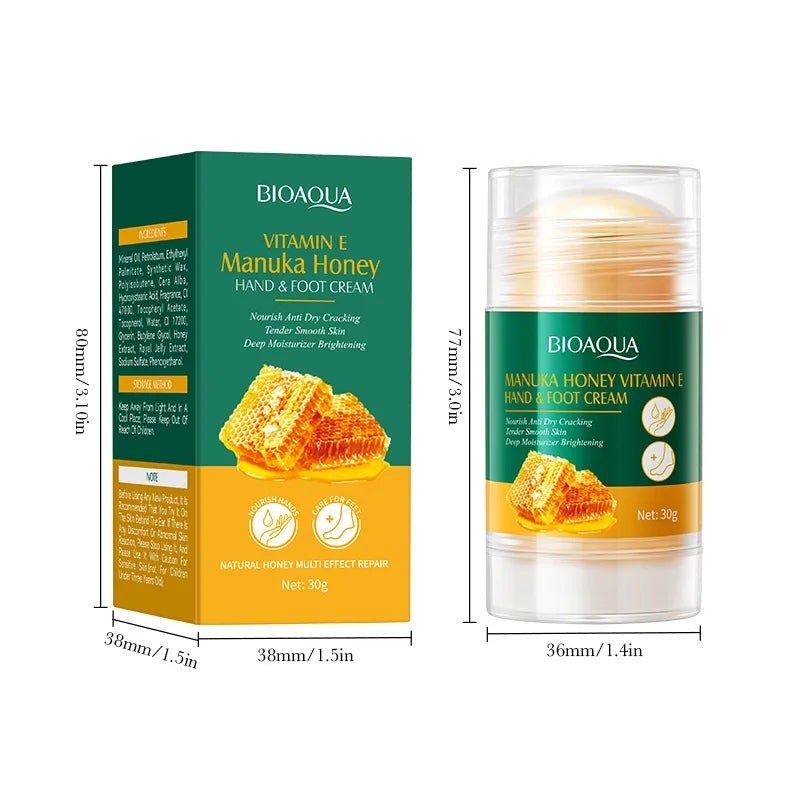 BIOAQUA Honey Hand & Foot Cream Moisturizing Anti Cracking Whitening Anti Wrinkles Anti-Aging Hands Skin Care Products