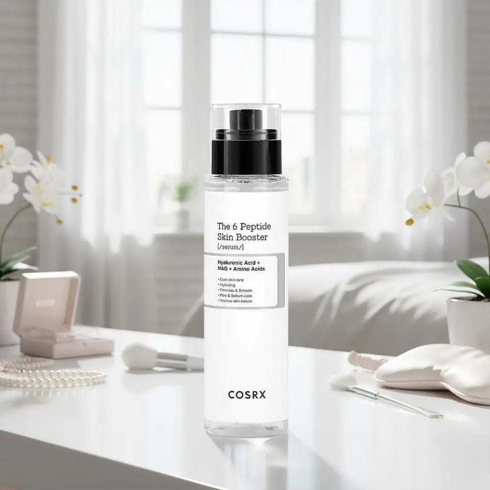 COSRX The 6 Peptide Booster 150ml Firming Brightening Face Essence Niacinamide Hyaluronic Acid All Skin Types Care