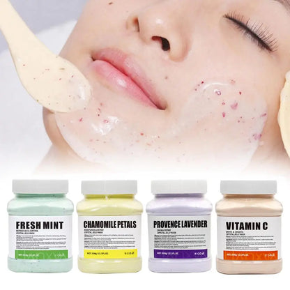 Gold Crystal Jelly Mask Powder Hydrating Brightening Moisturizing Facial Treatment Glowing Skin Care Product