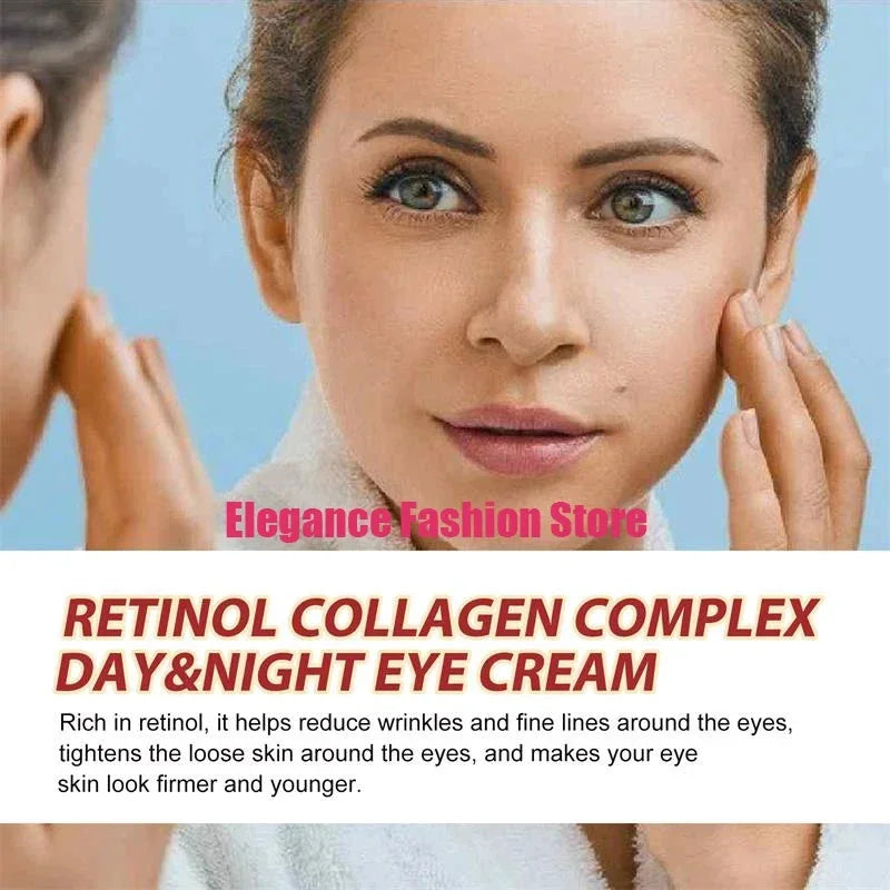 Instant Eye Bag Remove Eye Cream Anti Fat Particles Dark Circles Puffiness Fade Fine Lines Lift Brighten Korean Beauty Eye Care