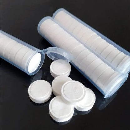 10/20pcs Tube-shaped disposable compressed towels, facial wipes, outdoor face cloths, makeup removal wipes