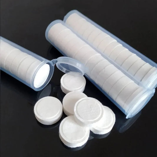10/20pcs Tube-shaped disposable compressed towels, facial wipes, outdoor face cloths, makeup removal wipes