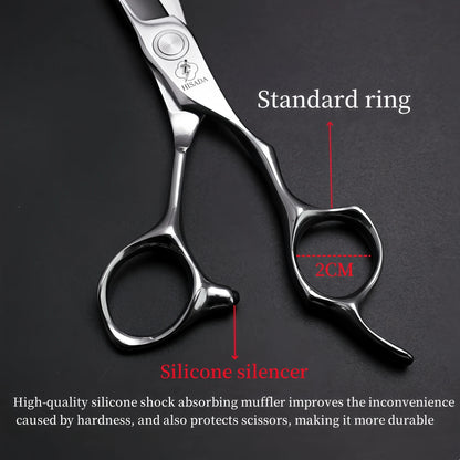 HISADA tijeras barbero profesional 6.2/6.7 inch friseur zubehör VG10 Material hair scissors Professional scissors