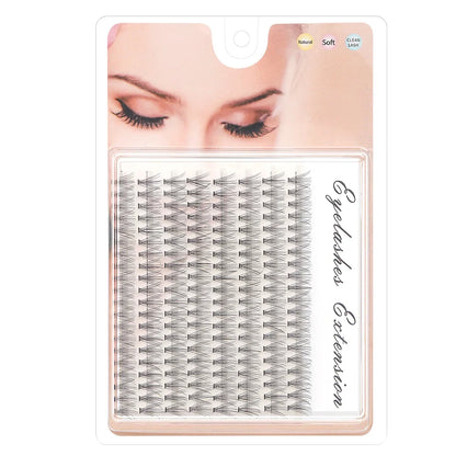 48/60/160/280Pcs Cluster Natural Eyelashes Extensions Lashes Clusters False Eyelash Clusters Extensions Individual Lashes Makeup