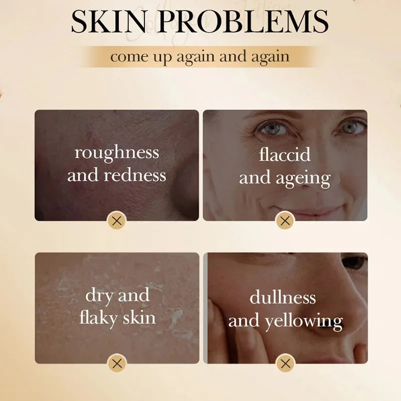 30 Pieces of Sadoer Collagen Sleeping Mask Facial Skin Care Moisturizing Brightening Firming Hydrating Mask Facial Skin Care