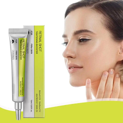 Retinol Shot Eye Essence Serum Long Lasting Moisturizing Dark Circles Wrinkles Smoothing Gentle Non Irritating Eye Skin Care
