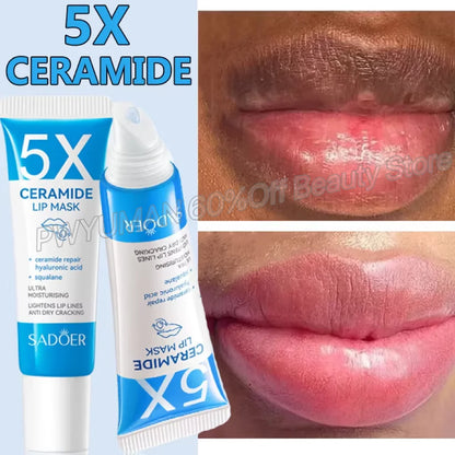 Fast Remove Dark Lip Balm Lighten Melanin Lip Mask Exfoliating Fade Lip Lines Dead Skin Moisturizing Brighten Repair Lip Care