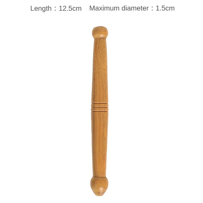 Massage Stick Tool Wooden Foot Spa Physiotherapy Reflexology Thai Foot Massage Health Chart