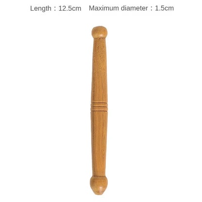 Massage Stick Tool Wooden Foot Spa Physiotherapy Reflexology Thai Foot Massage Health Chart