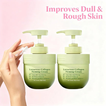 Deep Nourishing Collagen Body Treatment Cream - 3-Pack Set to Revive Dull, Dry & Rough Skin for All-Over Softness & Radiance.