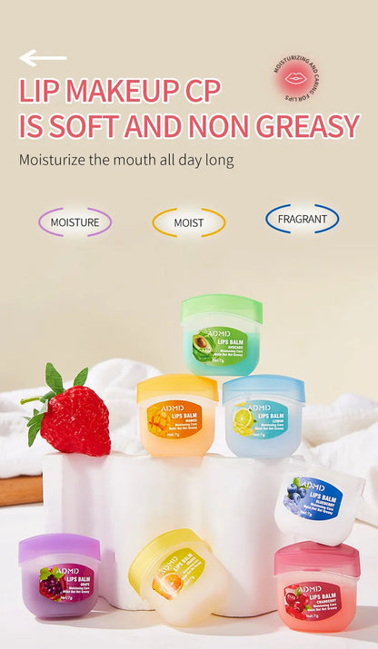 8/4/PCs Lip Balm Moisturizing Lipstick Base Moisturizer Makeup Natural Plant Anti-Cracking Lip Care Petroleum Jelly Lip Balm