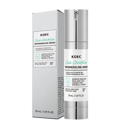 Spicule Microneedling Serum,Pore Exfoliation,Centella Asiatica Propolis Aloe Extract Moisturizing Booster,Korean Glass Skin Care