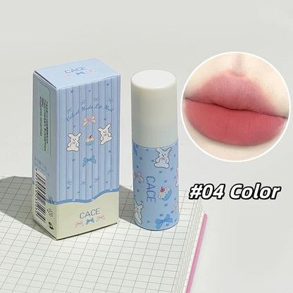 Little Bunny Lip Mud Set Velvet Nude Matte Texture Silky Lipstick Makeup
