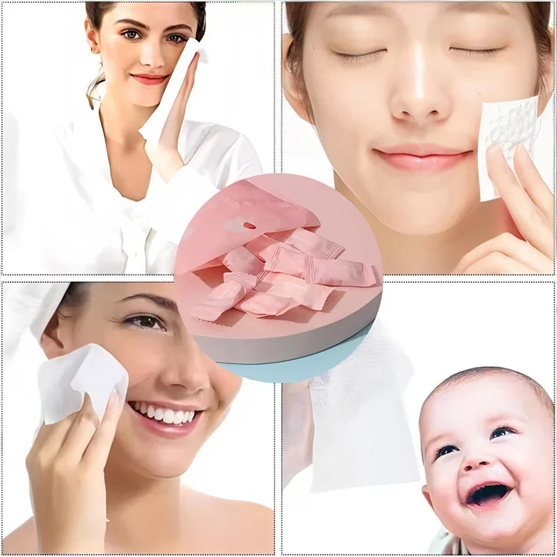 250/50pcs Portable Compressed Face Towels Disposable Cotton Coin Tissue Suitable For Travel Beauty Salon Makeup Remover Cleaning