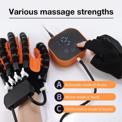 Robot Gloves Stroke Hemiplegia Cerebral Infarction Training Device Finger Exerciser Hand Function Recove Rehabilitation