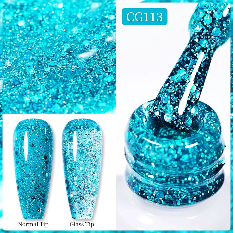 BORN PRETTY 10ml Nude Pink Gel Nail Polish Varnis Semi Permanent Nail Gel Varnish Soak Off UV Gel for Valentine's Day Gift Nails