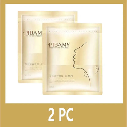 Gold Firming Neck Mask Moisturizing Anti Wrinkles Anti-aging skincare Neck Masks Beauty Necks Skin Care Products