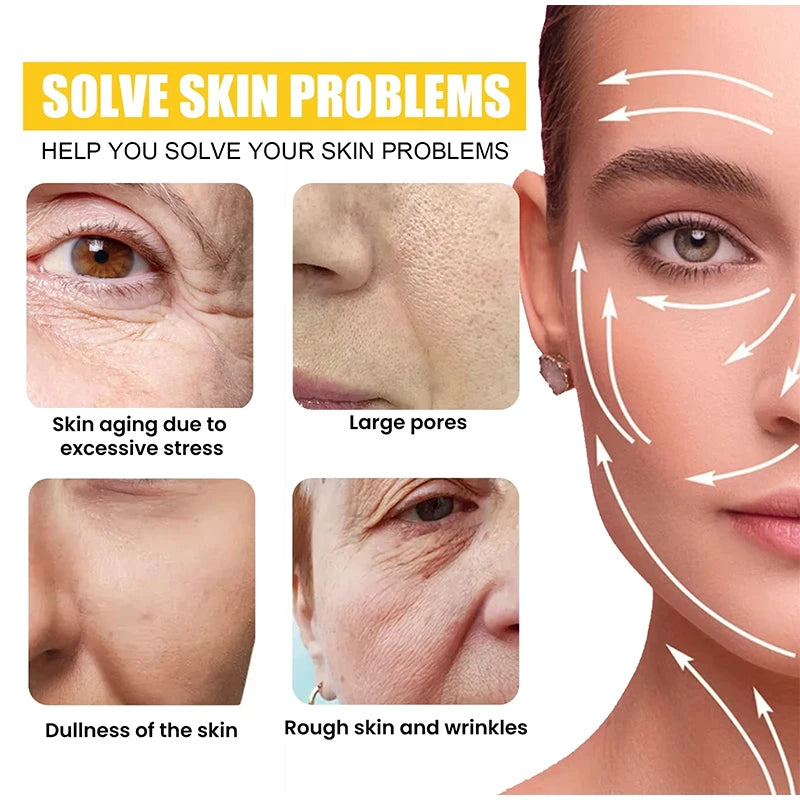 PDRN & Collagen Stem Cell Ampoule Deep Hydration Smooth Skin Enhance Skin Elasticity Nourishing Firming Facial Serum