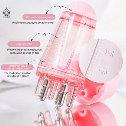 6ML Scalp Applicator Liquid Comb For Head Hair Growth Hair Regrowth Liquid Serum Oil Brush Nourish Hair Roots Massager Comb