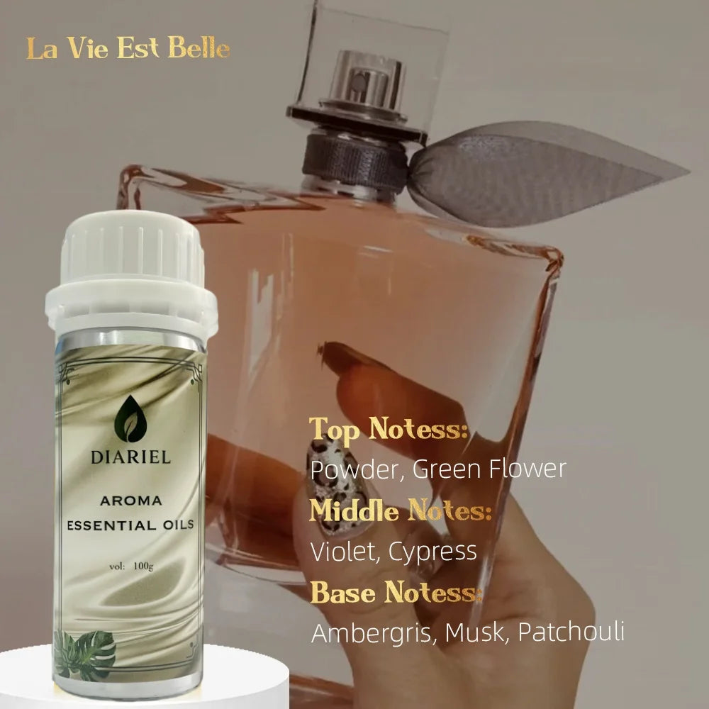 100ML Famous France Perfume Oil Men Women Fragrance Oasis Essential Oil Aromatherapy Diffuser Oil DLor Svuvage Ton Foud Oud Wood
