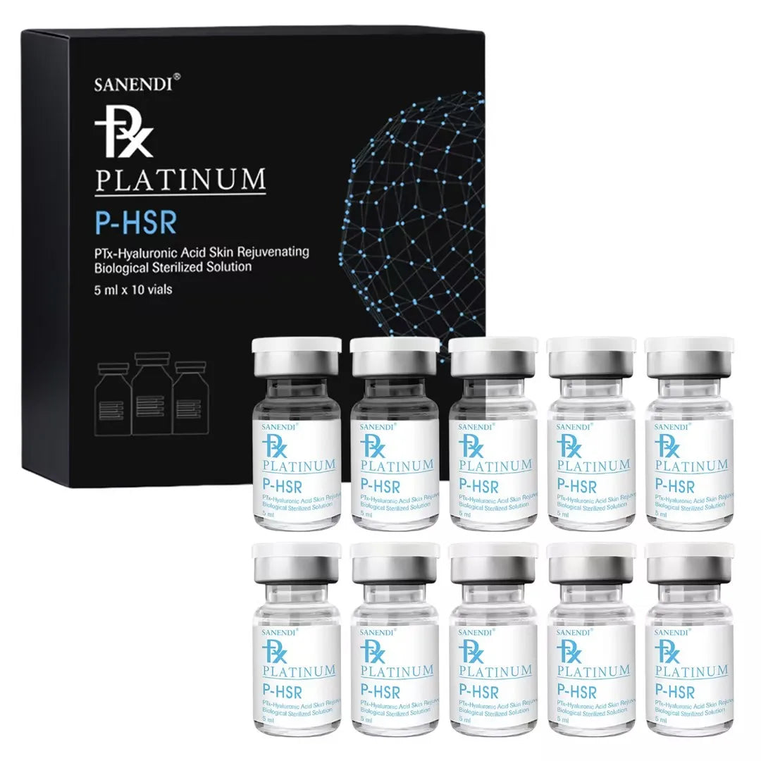 Original Exo Hyaluronic Acid Serum for Facial P-HL Peptide EGF Moisturizing Hair Skin Care Repair Essence 5MLx10Vials