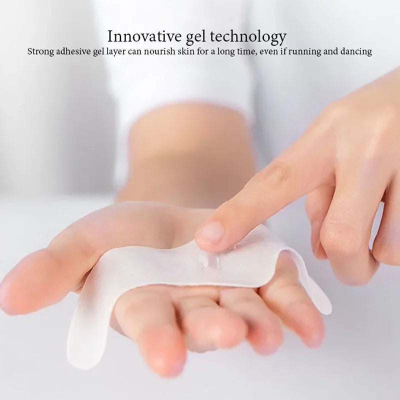 10pcs Anti-wrinkle Forehead Line Wrinkles Removal Gel Patch Firming Mask Frown Stickers Anti-aging Moisturizng Face Skin Care