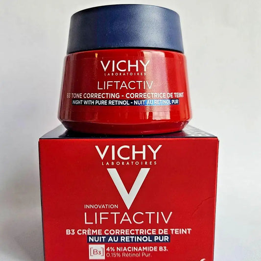 VICHY Moisturizing Collagen Cream Nourishing Fade Fine Lines Brighten Skin Tender Skin Tone Lock Water Skin Care