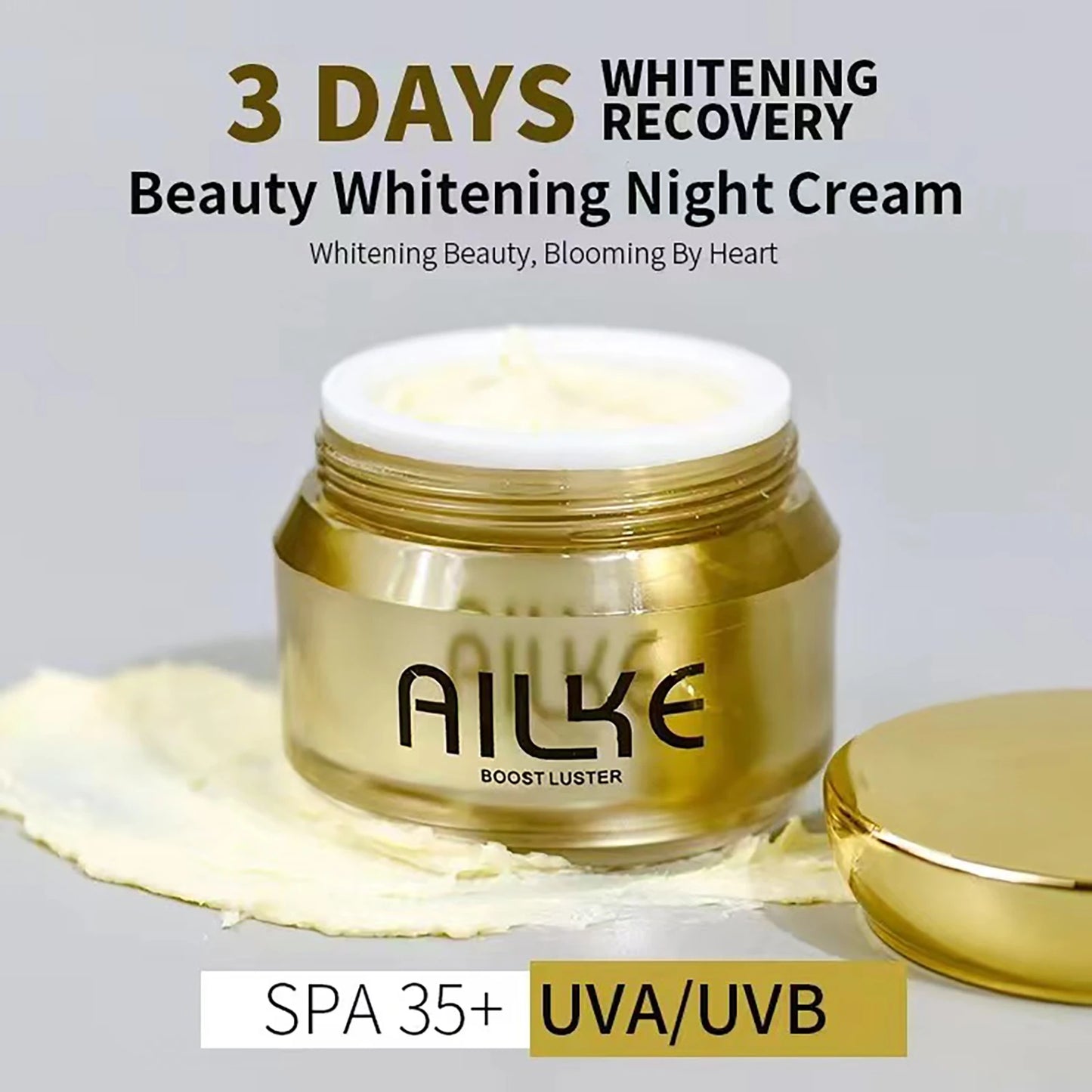 AILKE Dark Spot Corrector Bleaching Hydration Facial Cream With Spf35+ Lighting Skin Tone Korean Anti-sunburn Face Skin Care