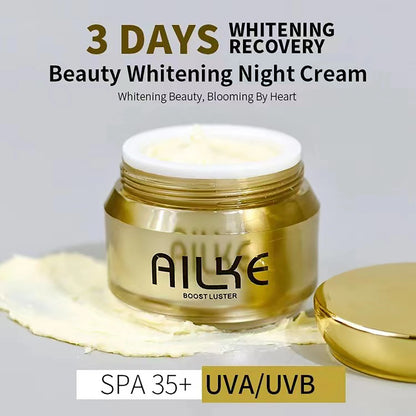 AILKE Dark Spot Corrector Bleaching Hydration Facial Cream With Spf35+ Lighting Skin Tone Korean Anti-sunburn Face Skin Care