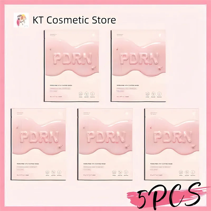 PDRN Pink Vita Coating Mask Deep Collagen Anti Wrinkle Lift Face Mask Overnight Firm Hydrating Moisturizing Glowing Skin Korea