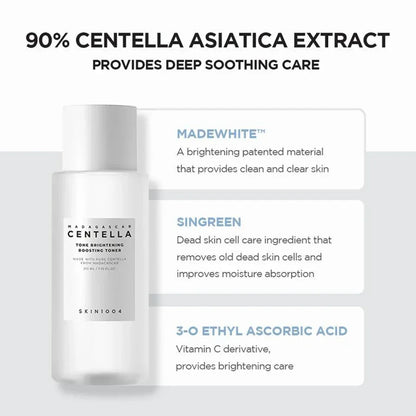 Skin1004 Centella White Crystal Toner - 90% Madagascar Centella Asiatica, Brightening & Hydrating, Refreshing Water Essence for