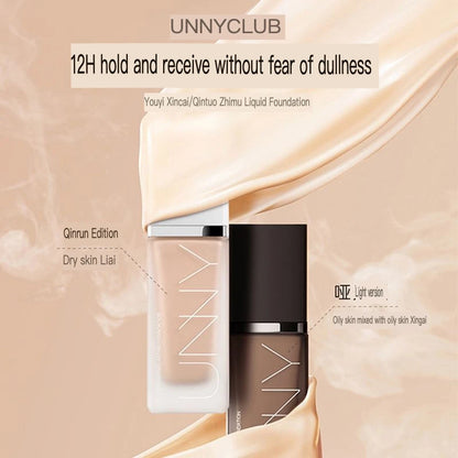 Unny Liquid Foundation Oil Control Makeup Dry Skin Blend Oil Concealer Constant Makeup Powder Cream Water And Oil Proof