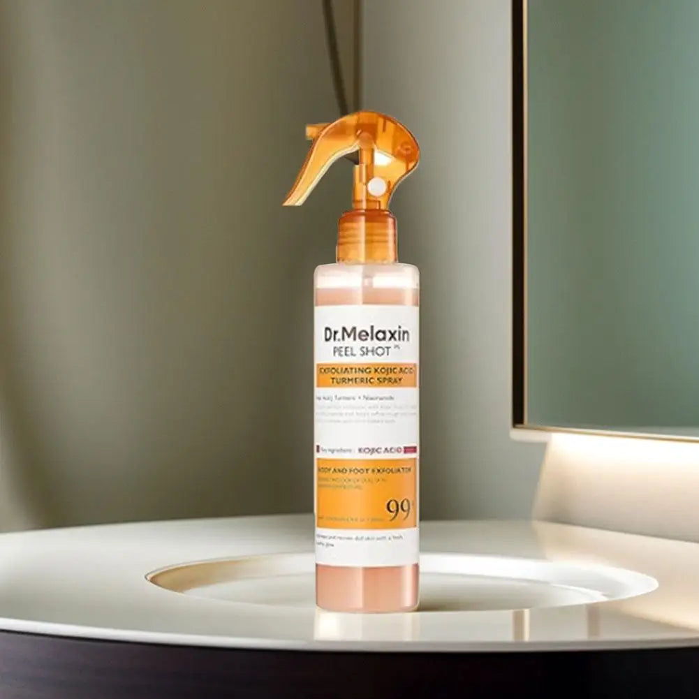 Korean Dr.Melaxin Peel Shot Exfoliating Kojic Acid Turmeric Spray Soothing Moisturizing Brighten Exfoliating Kojic Acid 200ml