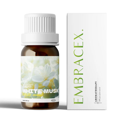 10ml White Musk Oil Rosemary Oil Natural Plant Fresh Aromatherapy for Massage Diffuser, Air Freshener,Car aromatherapy, Gifts