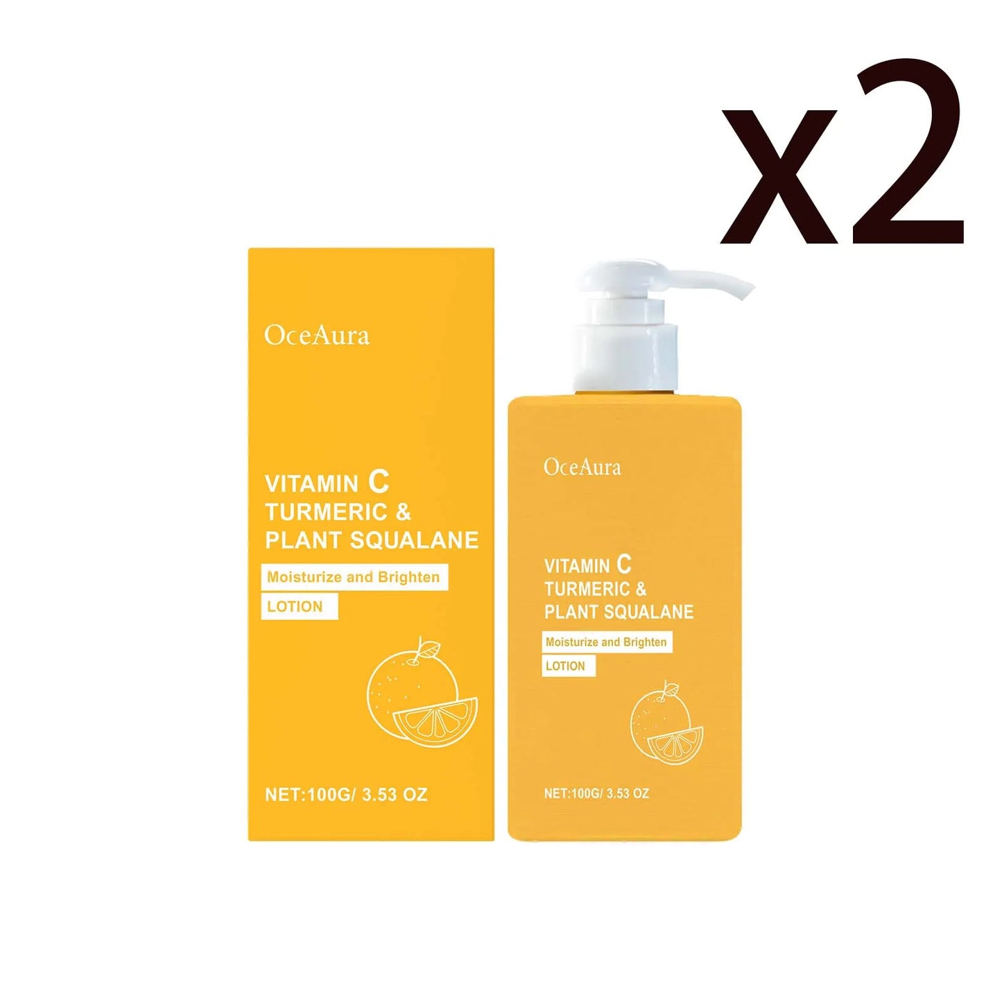 Turmeric Vitamin C Brightening Body Cream Deep Moisturizing Gentle Exfoliation Improve Dullness Even Skin Tone Nourishing Lotion