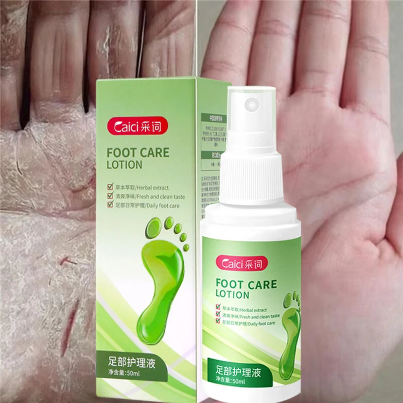 Herbal Anti Crack Foot Cream Spray Heel Cracking Repair Products Exfoliation Dead Skin Removal Softening Moisturize Smooth Care