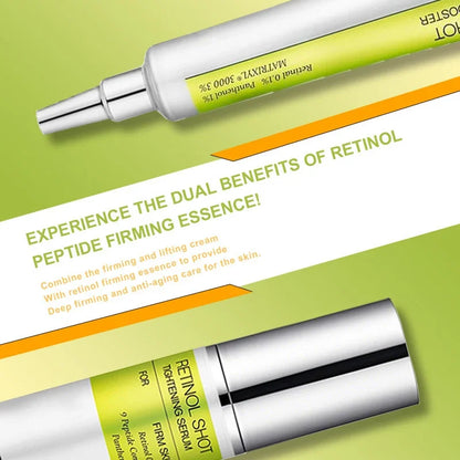 Retinol Shot Eye Cream Anti-aging Eye Serum for Dark Circles Wrinkles Hydrating Essence Firming Treatment Gentle Vitamin C Serum